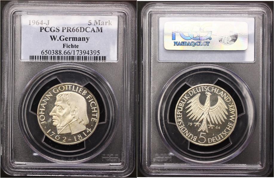 FROSTY  PCGS has graded 2 Fichte PR66 but the other is not cameo